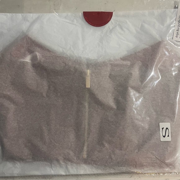 Miss Circle Anja Leather Vegan Boned Corset Top NWT Small - Picture 5 of 5